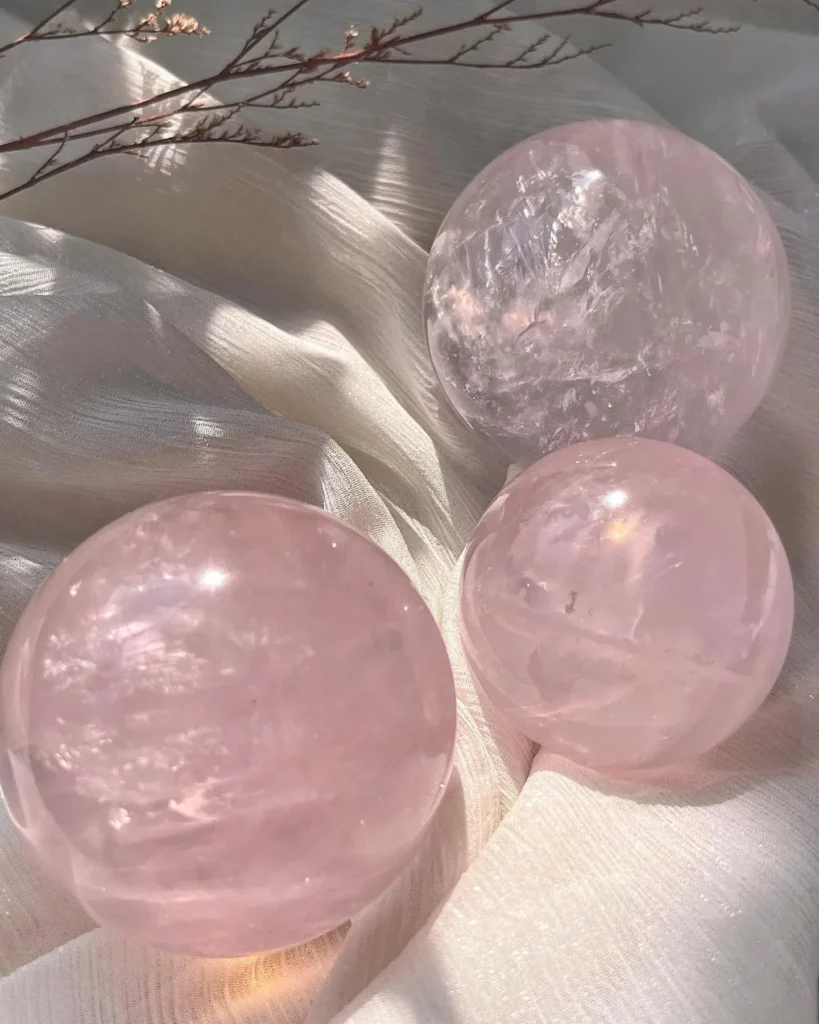 粉水晶球 ‧ 使用與技巧